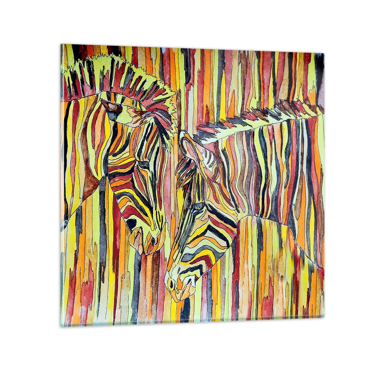 Quadro su vetro - Quindi anche tu… - 50x50 cm