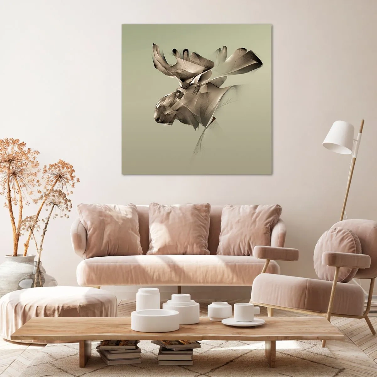 Quadro su tela - Stampe su Tela - La forza mite della tranquillità - 50x50 cm