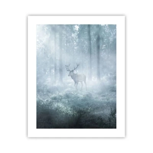 Poster - Passeggiata mattutina sulle sue terre - 40x50 cm