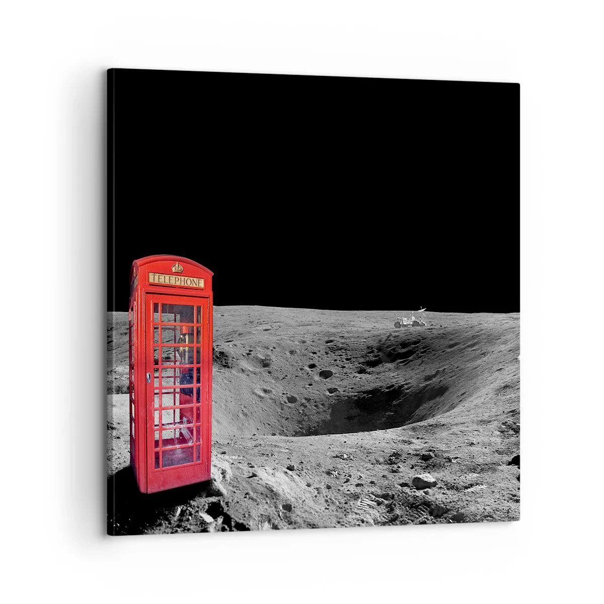 Quadro su tela - Stampe su Tela - Scherzo cosmico - 60x60 cm