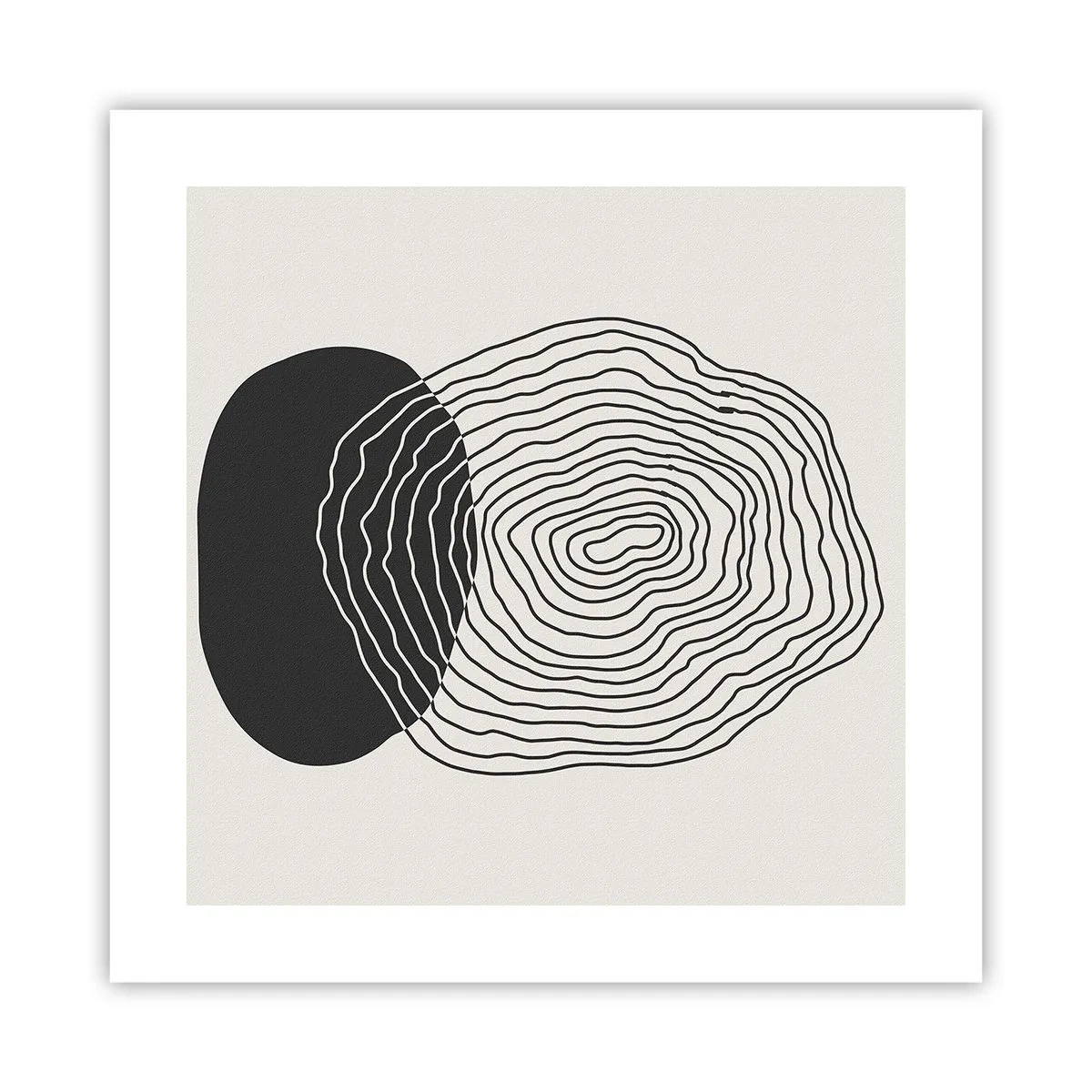 Poster - Durata e vibrazione - 40x40 cm