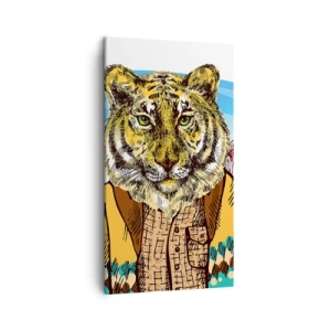 Quadro su tela - Stampe su Tela - Non così selvaggia come la si dipinge - 45x80 cm