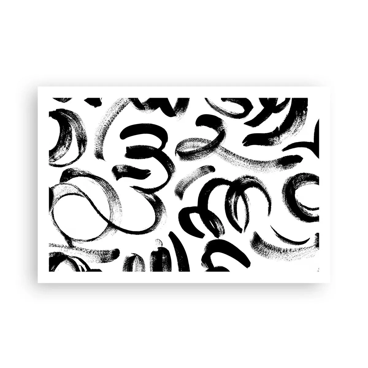 Poster - Nero su bianco - 91x61 cm