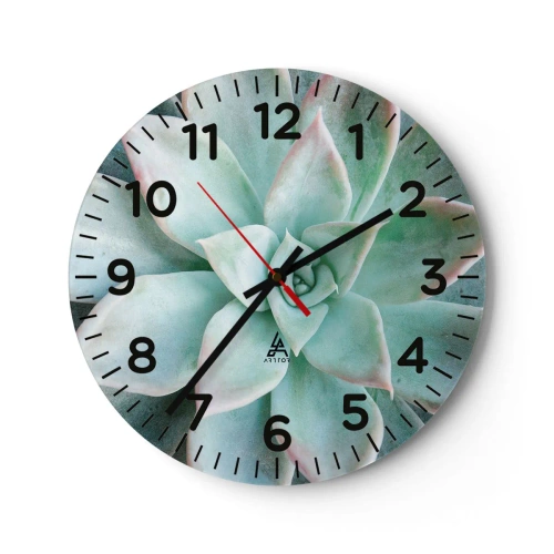 Orologio da parete - Orologio in Vetro - Il cuore del deserto - 30x30 cm