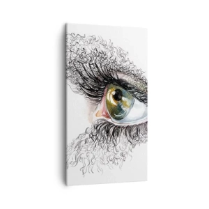 Quadro su tela - Stampe su Tela - Guarda dentro l'anima - 45x80 cm