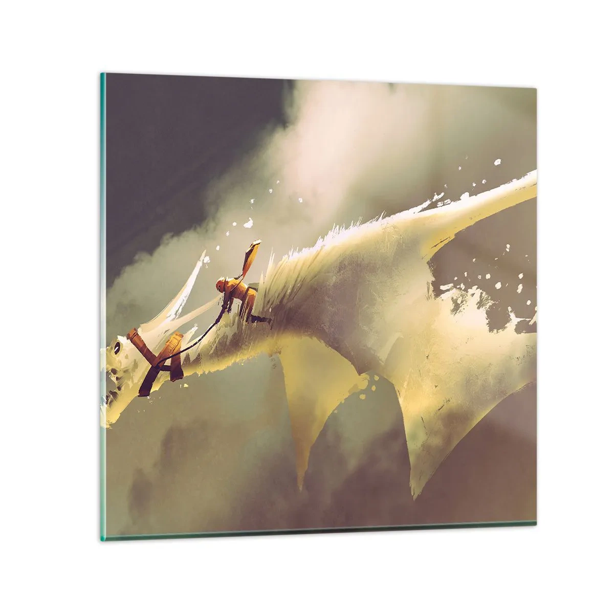 Quadro su vetro - Per salvare il mondo - 60x60 cm