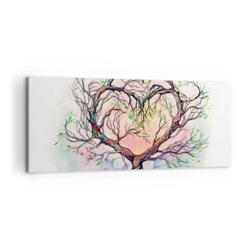 Quadro su tela - Stampe su Tela - Insieme contro le tempeste - 100x40 cm