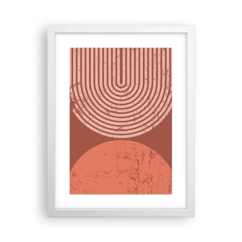 Poster in cornice bianca - Rapporti stretti - 30x40 cm