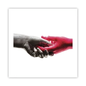 Poster - Insieme, sebbene diversi - 50x50 cm