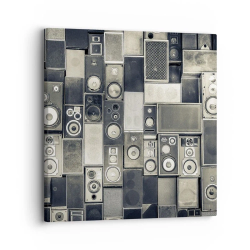 Quadro su tela - Stampe su Tela - Armonia di suoni - 30x30 cm