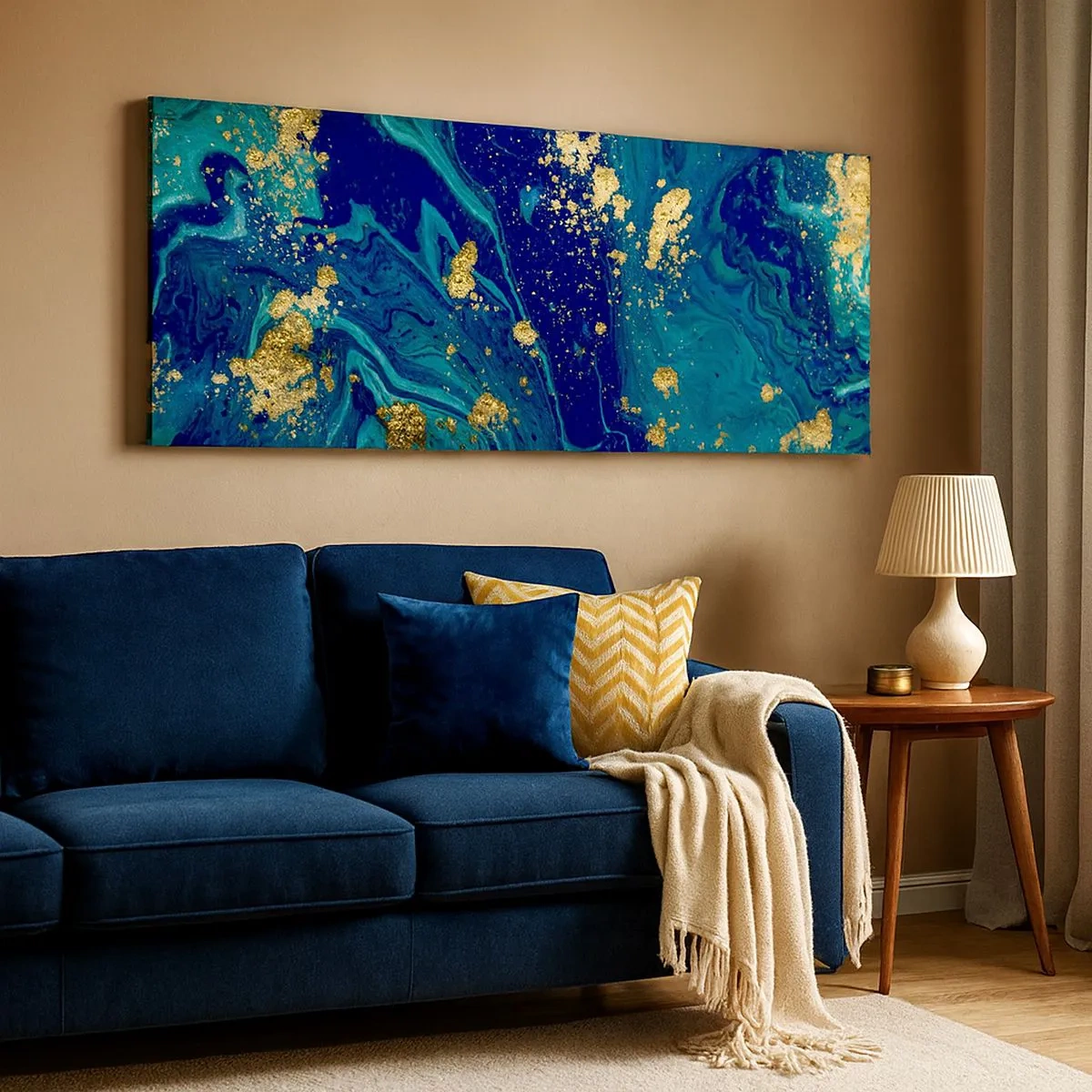 Quadro su tela - Stampe su Tela - Petali di sole - 100x40 cm