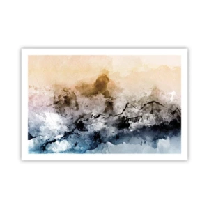 Poster - Immersi in una nuvola di nebbia - 91x61 cm