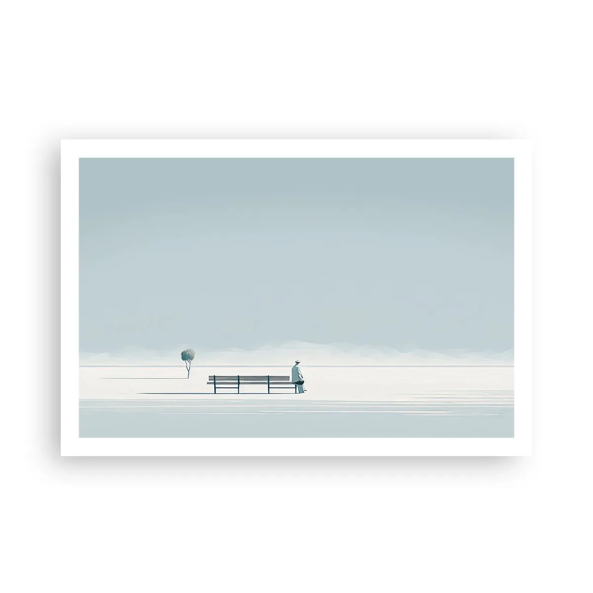 Poster - Si, aspetto. - 91x61 cm