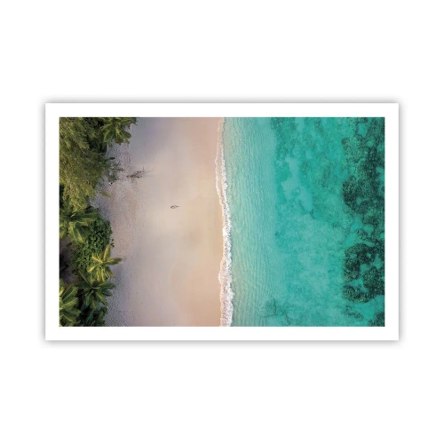Poster - Spiaggia del paradiso - 91x61 cm