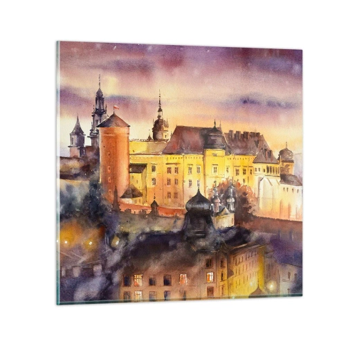 Quadro su vetro - Storia e fiaba - 70x70 cm