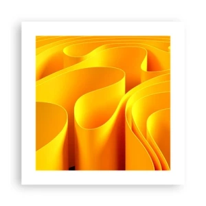 Poster - Come onde di sole - 40x40 cm
