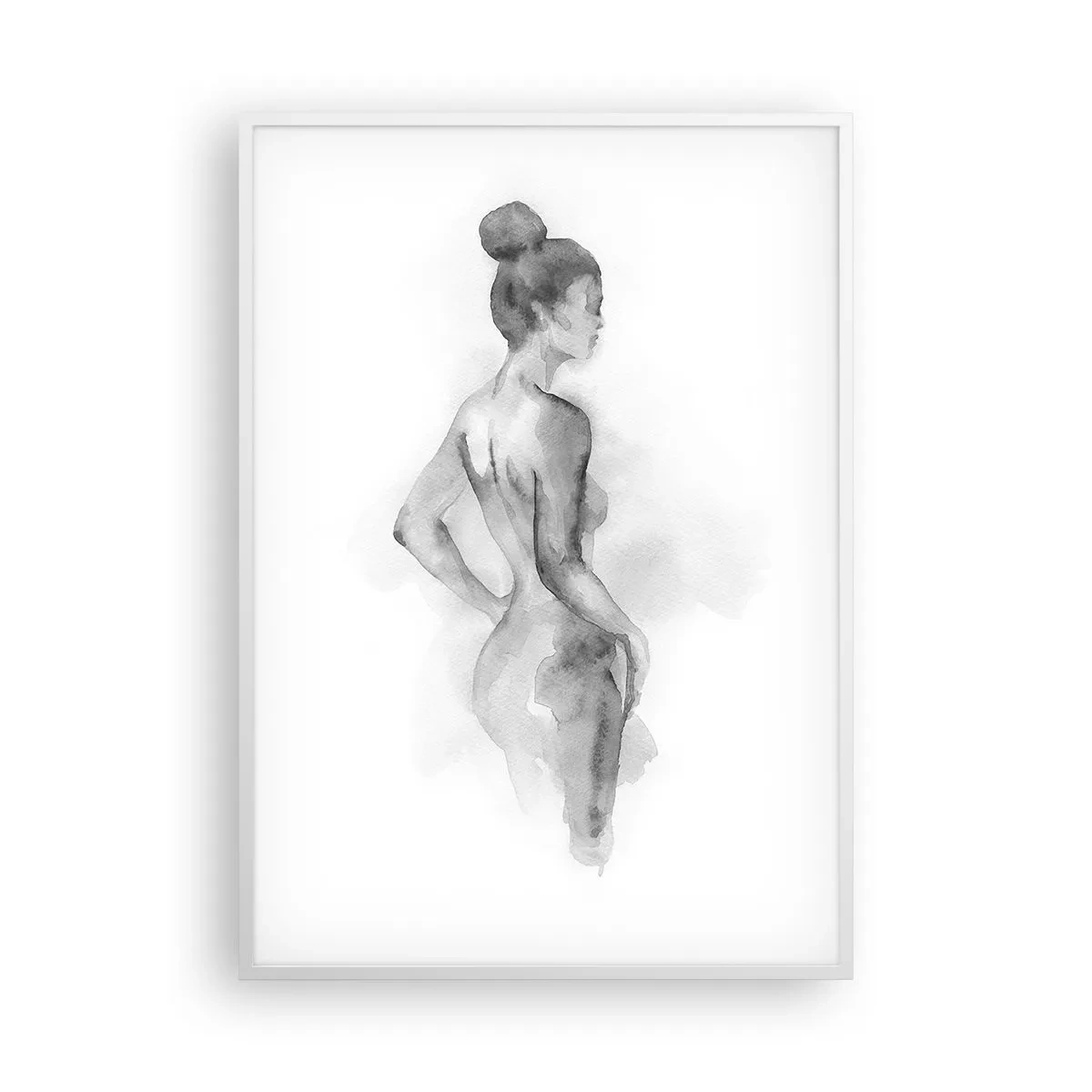 Poster in cornice bianca - Bella come un quadro - 70x100 cm