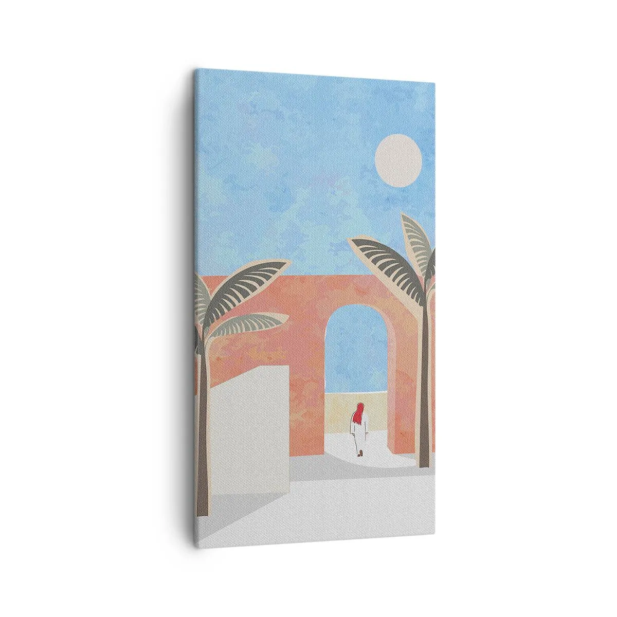 Quadro su tela - Stampe su Tela - Giornata araba - 45x80 cm