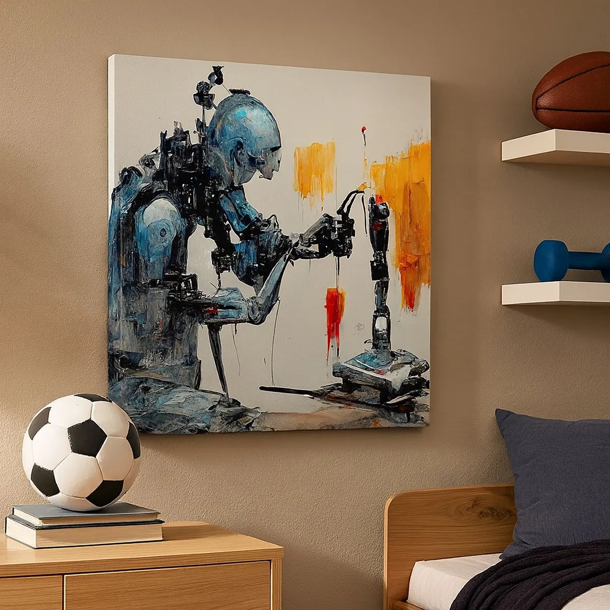 Quadro su tela - Stampe su Tela - È già domani... - 30x30 cm