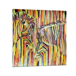 Quadro su vetro - Quindi anche tu… - 70x70 cm