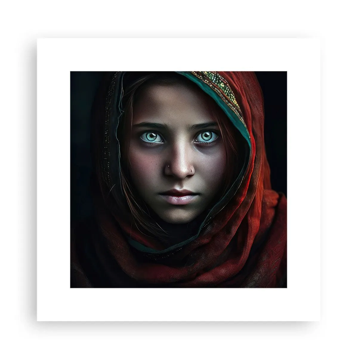 Poster - Principessa d'oriente - 30x30 cm