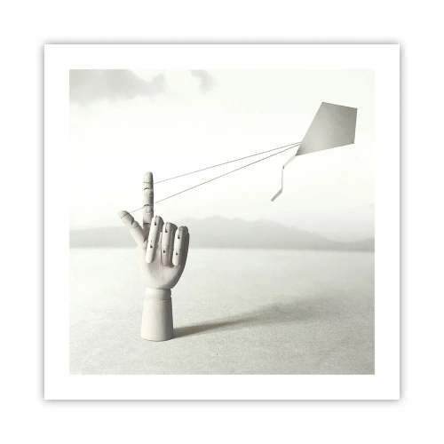 Poster - Prova di forza - 50x50 cm