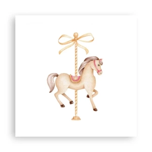 Poster - Trotto aggraziato - 50x50 cm