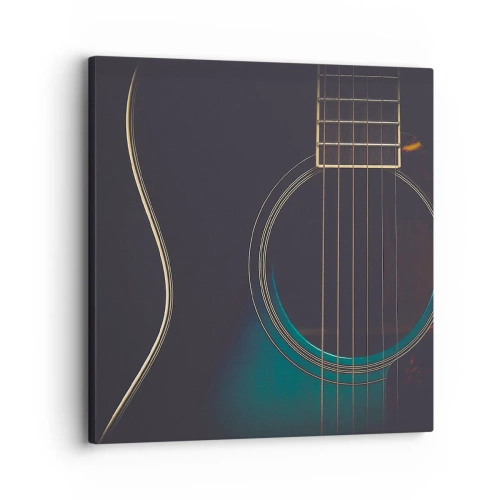 Quadro su tela - Stampe su Tela - L'attimo prima del suono - 30x30 cm