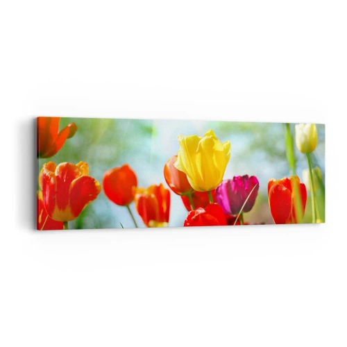 Quadro su tela - Stampe su Tela - Tutti i colori del sole - 90x30 cm