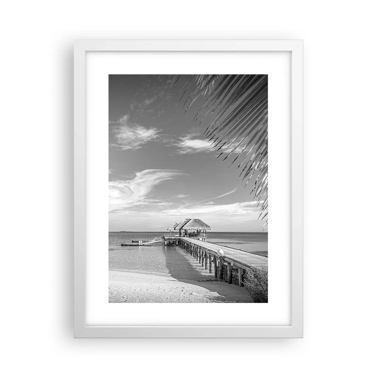 Poster in cornice bianca - Un ricordo o un sogno? - 30x40 cm