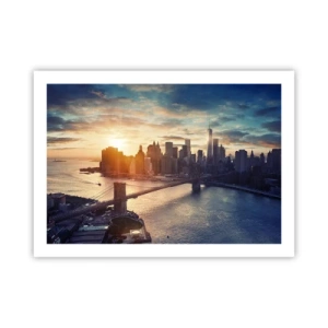Poster - Il monumento alla cultura dell'occidente - 70x50 cm