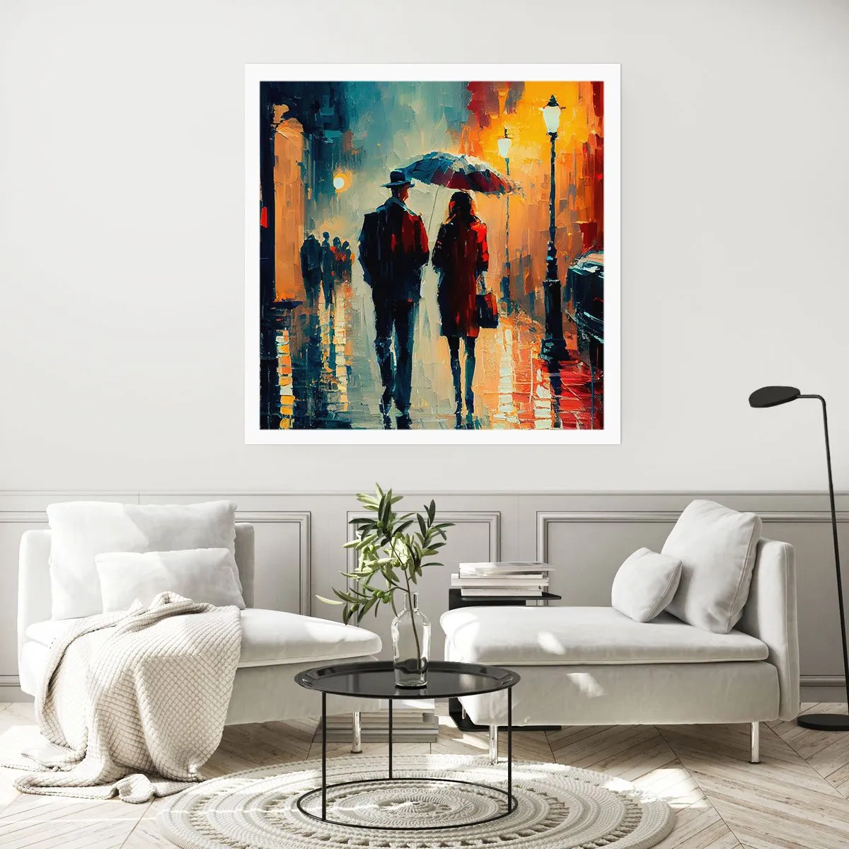 Poster - Love story cittadina - 30x30 cm