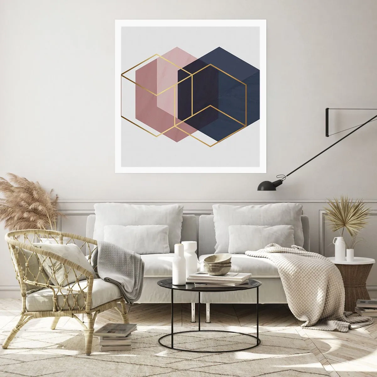 Poster - La forza della semplicità - 40x40 cm