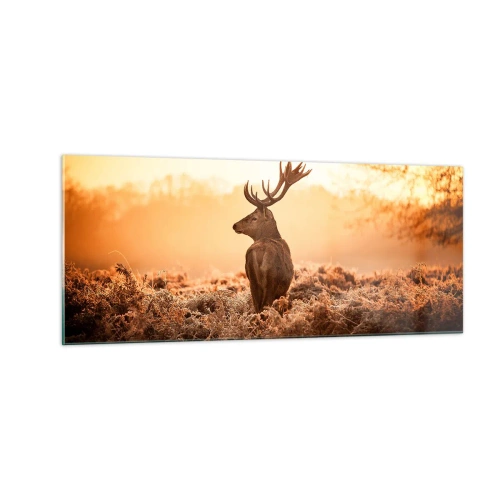 Quadro su vetro - Il signore sulle sue terre - 100x40 cm