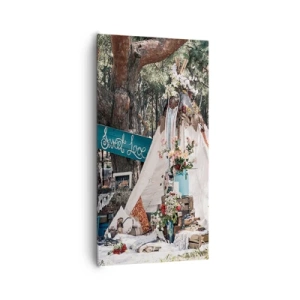 Quadro su tela - Stampe su Tela - Make love... - 65x120 cm