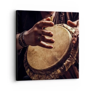 Quadro su tela - Stampe su Tela - Al ritmo del cuore - 30x30 cm