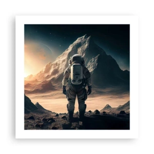 Poster - Nuova sfida - 50x50 cm