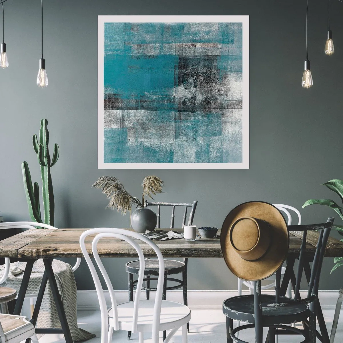 Poster - Acqua e aria - 40x40 cm