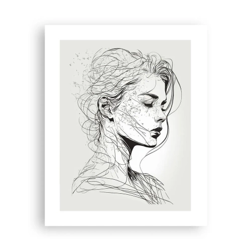 Poster - Ritratto pensieroso - 40x50 cm