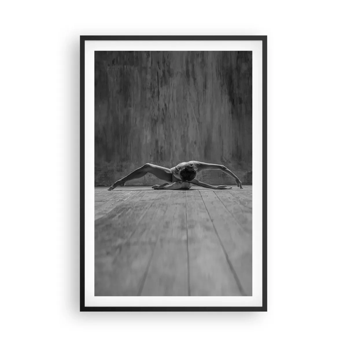 Poster in cornice nera - Simmetria ritrovata - 61x91 cm