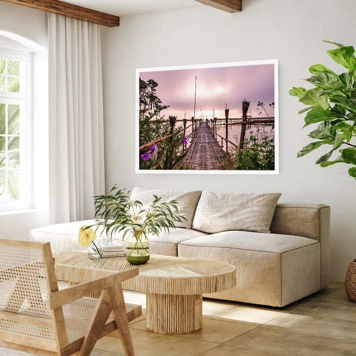 Poster - Pace e silenzio dell'Asia - 70x50 cm