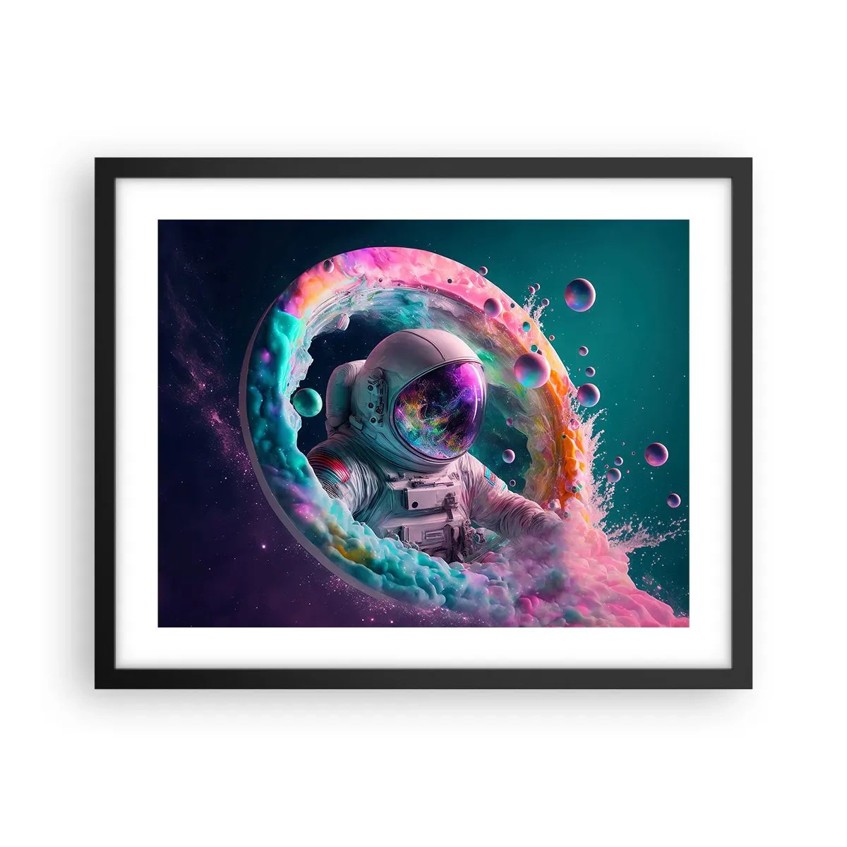 Poster in cornice nera - Stargate - 50x40 cm