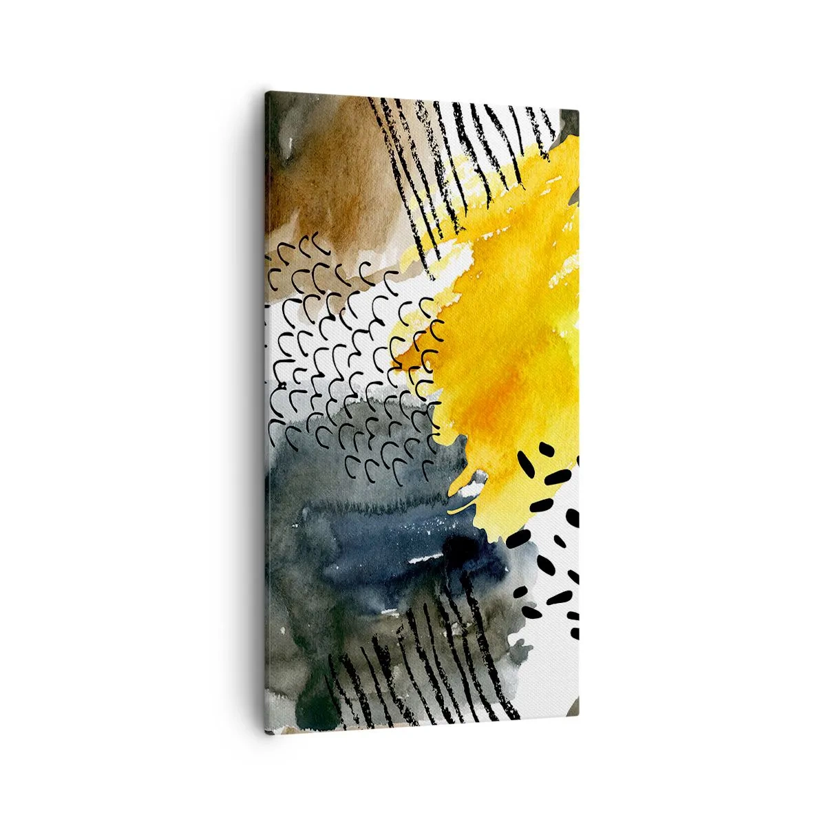 Quadro su tela - Stampe su Tela - L'incontro degli elementi - 55x100 cm