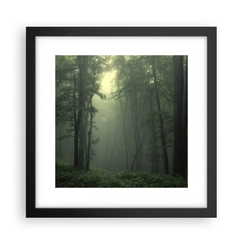 Poster in cornice nera - Prima che si svegli - 30x30 cm