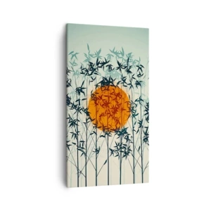Quadro su tela - Stampe su Tela - Sole giapponese - 45x80 cm