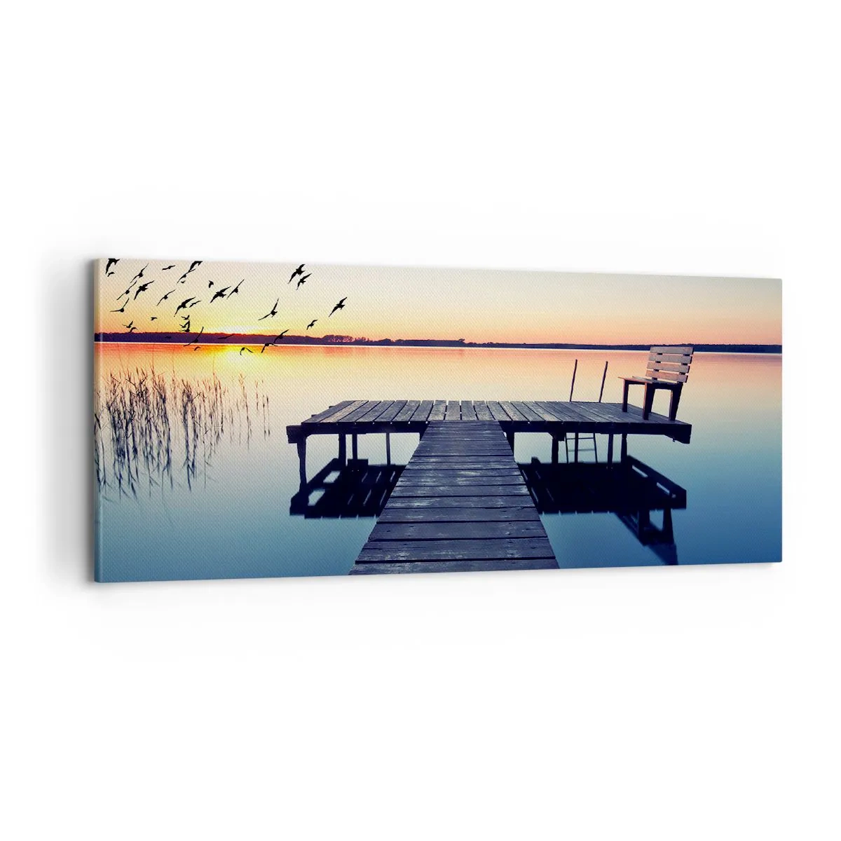 Quadro su tela - Stampe su Tela - È stata una buona giornata - 100x40 cm