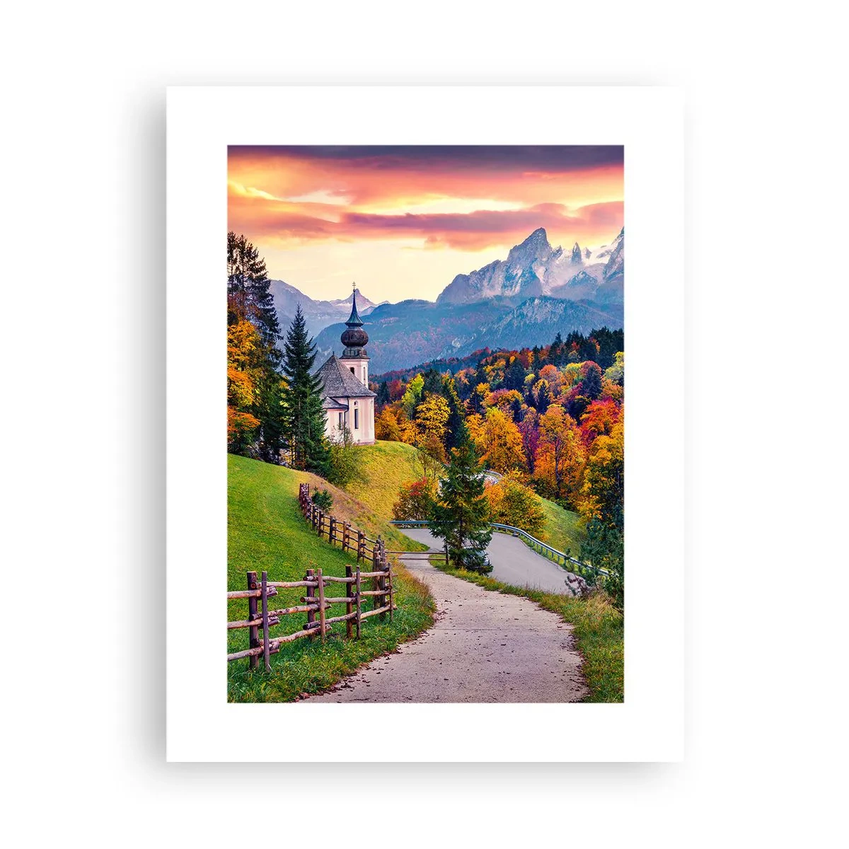 Poster - Un paesaggio come dipinto - 30x40 cm