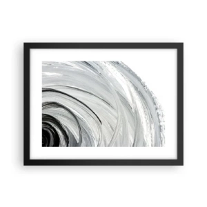 Poster in cornice nera - Composizione orbitale - 40x30 cm