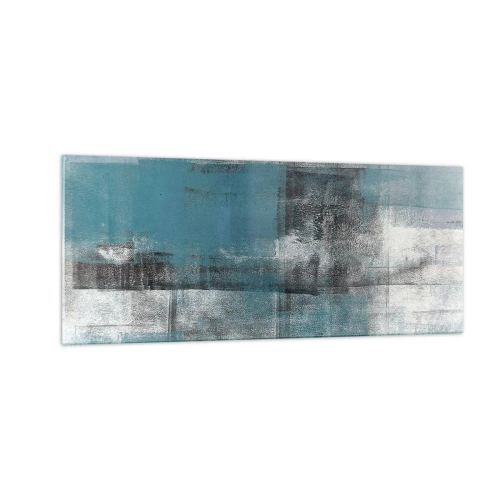 Quadro su vetro - Acqua e aria - 100x40 cm