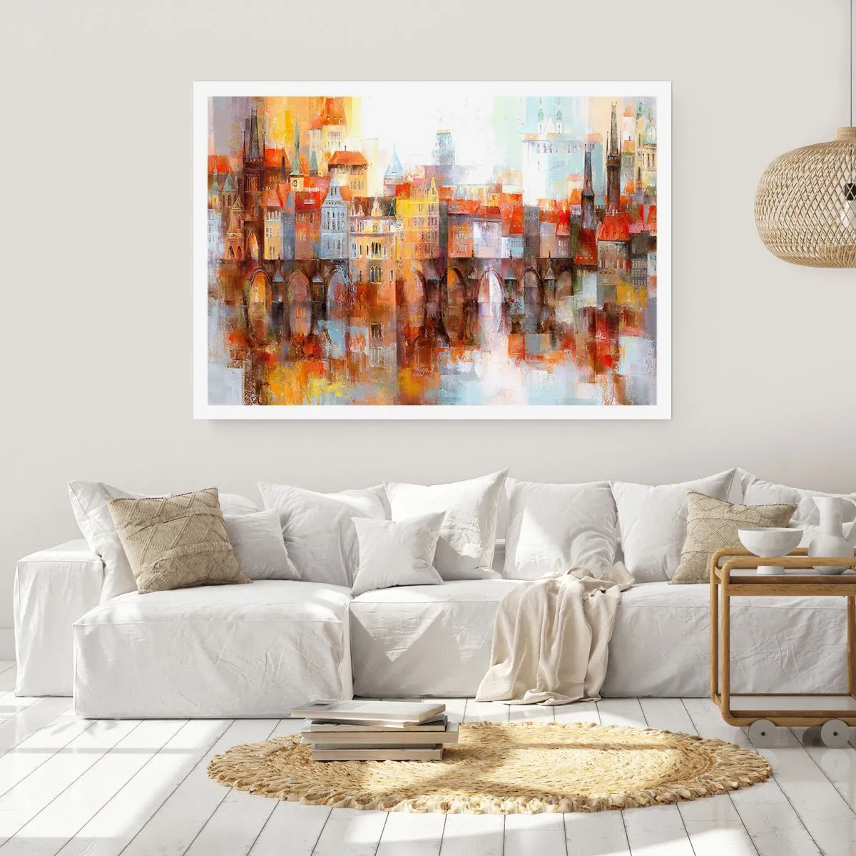 Poster - Anche sotto il ponte è bello - 70x50 cm